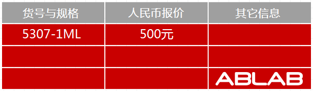 5307-FITC標記BSA